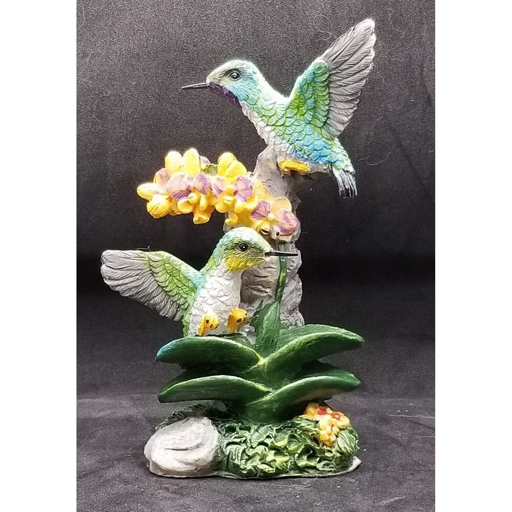 hummingbird figurine polystone - Picture 2 of 12